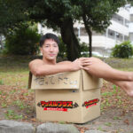 捨てマッチョ@フリー素材　筋肉/reference photo for drawing muscle/box macho at the park