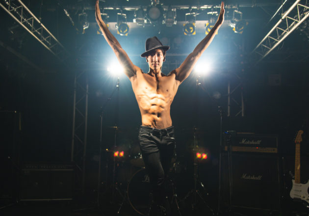 MJなマッチョ/reference photo for drawing muscle /live music club@写真　マッチョ