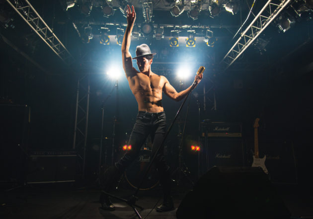 MJなマッチョ/reference photo for drawing muscle /Rook band@ライブ　フリー素材