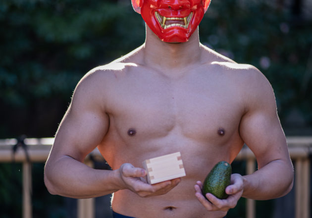 お前も脂質(不飽和脂肪酸)を摂らないか？(縦型写真)@写真　マッチョ