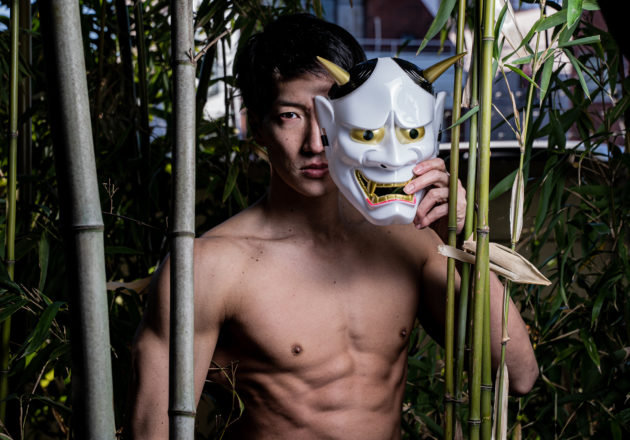 僕を恐れないで/reference stock photo muscle at shrine@写真　マッチョ