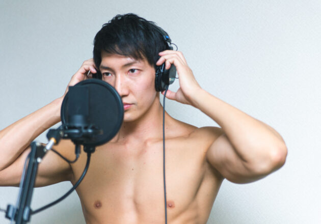 【音声素材】腓腹筋/reference stock photo muscle material voice@アスリートモデル　筋肉