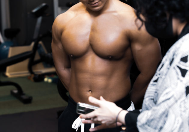 対話する大胸筋/reference photo muscle@アスリートモデル　マッチョ