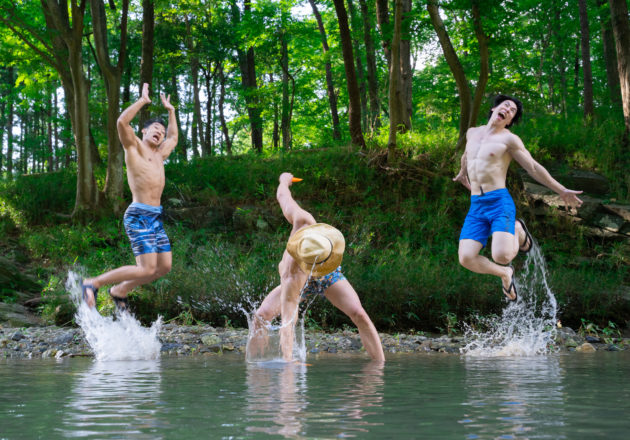 ギアを上げるマッチョ/reference photo muscle＠フリー素材　筋肉