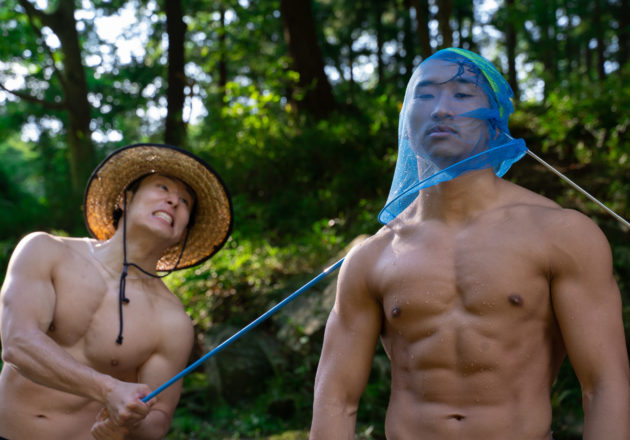 捕獲された野生のマッチョreference photo muscle@フリー素材　筋肉