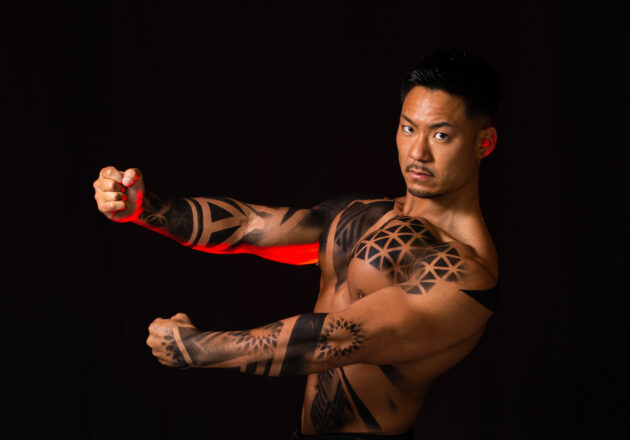 【アートなマッチョ】reference photo for drawing muscle/jojo pose muscle /闇の戦士@筋肉　芸術