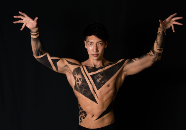 【アートなマッチョ】reference photo for drawing muscle/jojo pose muscle /闇の戦士@筋肉　芸術
