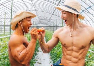 tomato farmers@muscle stock photos for reference drwaing