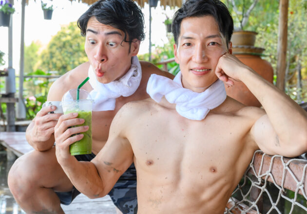 タイ　イケメン@เวลาน้ำชา　รูปถ่ายนักกล้ามดาวน์โหลดฟรี