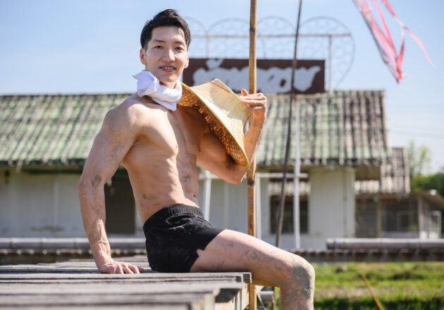 タイの田舎de 風感じるマッチョ＠รูปถ่ายนักกล้ามดาวน์โหลดฟรี
