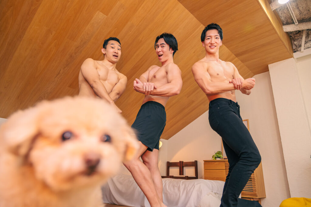 犬　マッチョ　フリー素材