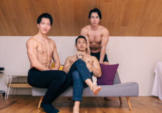 家族写真のマッチョ＠フリー素材　画像