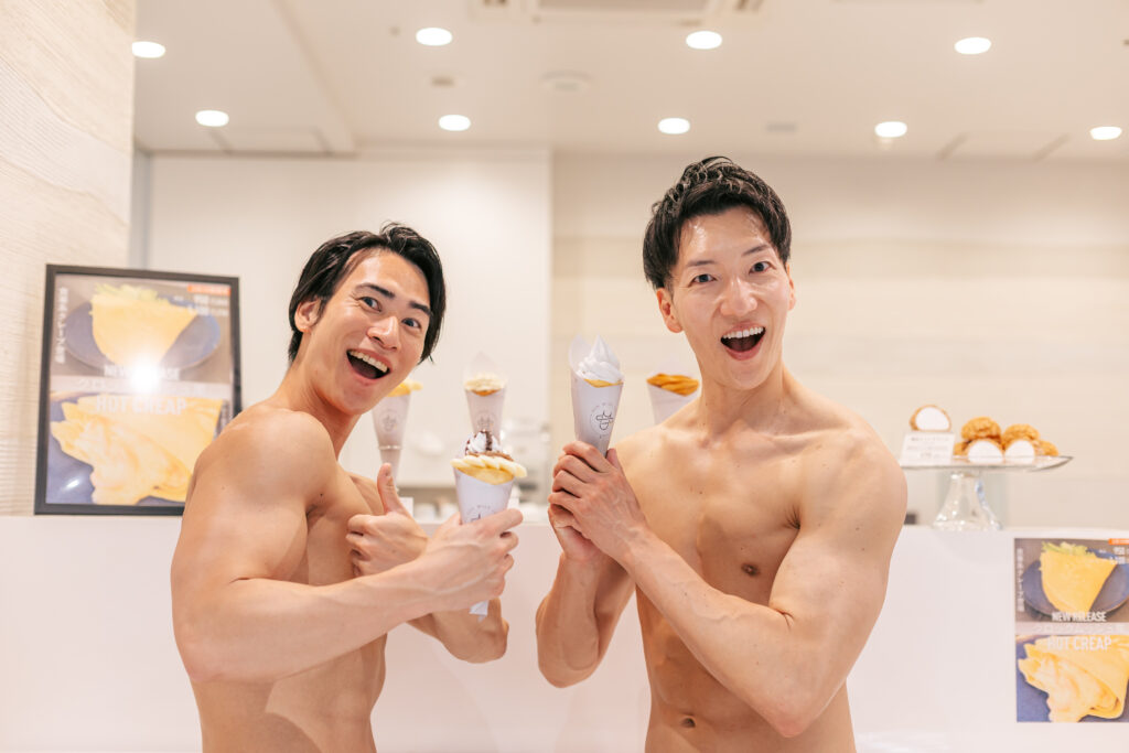 ソフトクリームとマッチョ/ココノススキノ